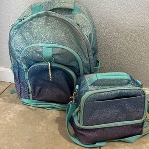 Pottery Barn backpack and lunchbox bundle